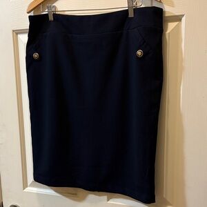 Women’s Navy Pencil Skirt Size PXL